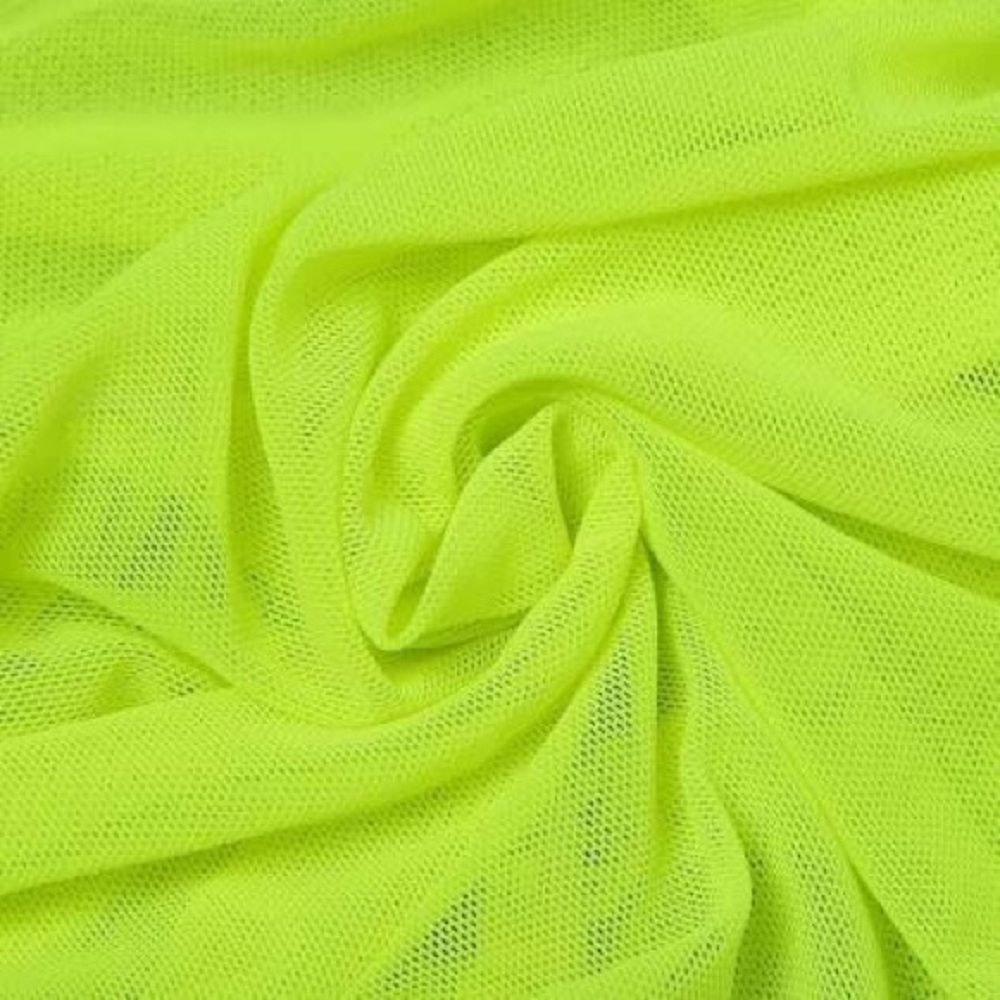 BB DAKOTA BY STEVE MADDEN Neon Green Citron Stay Mesh Dress XL NWT - Picture 7 of 16